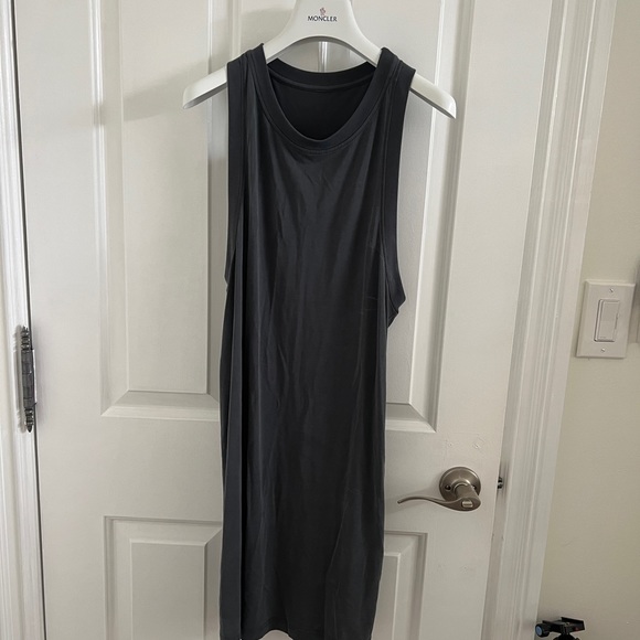 Lululemon Ease of It All Dress (Hemmed) in Graphite Gray 6 - Picture 6 of 10